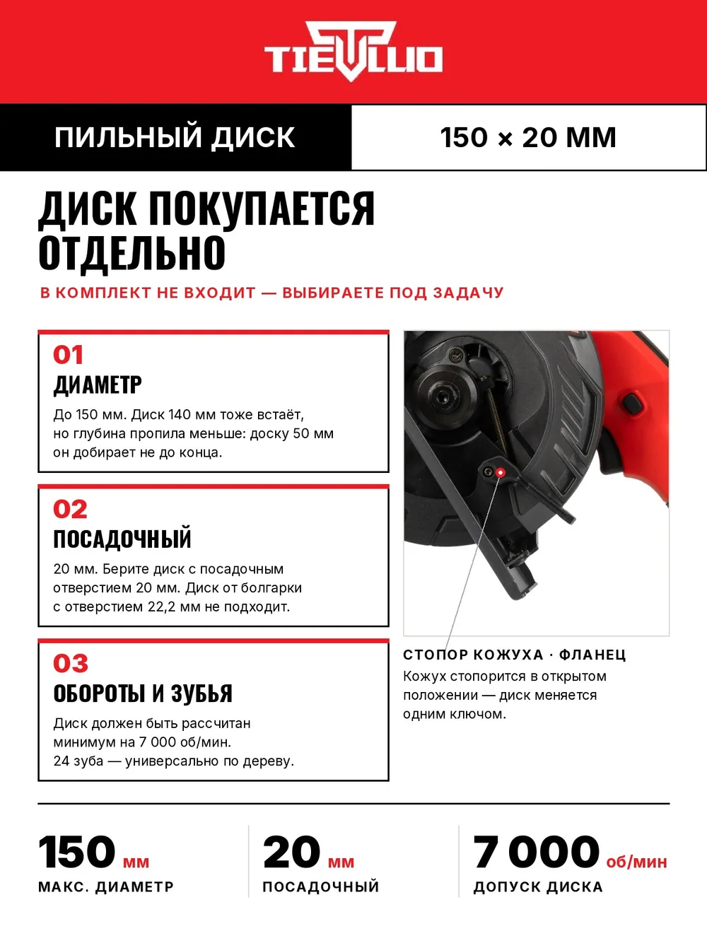диск tiellio 150D тушка